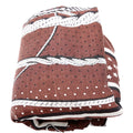 Fouets Et Badines 10CM Cashmere/Silk Scarf Brown