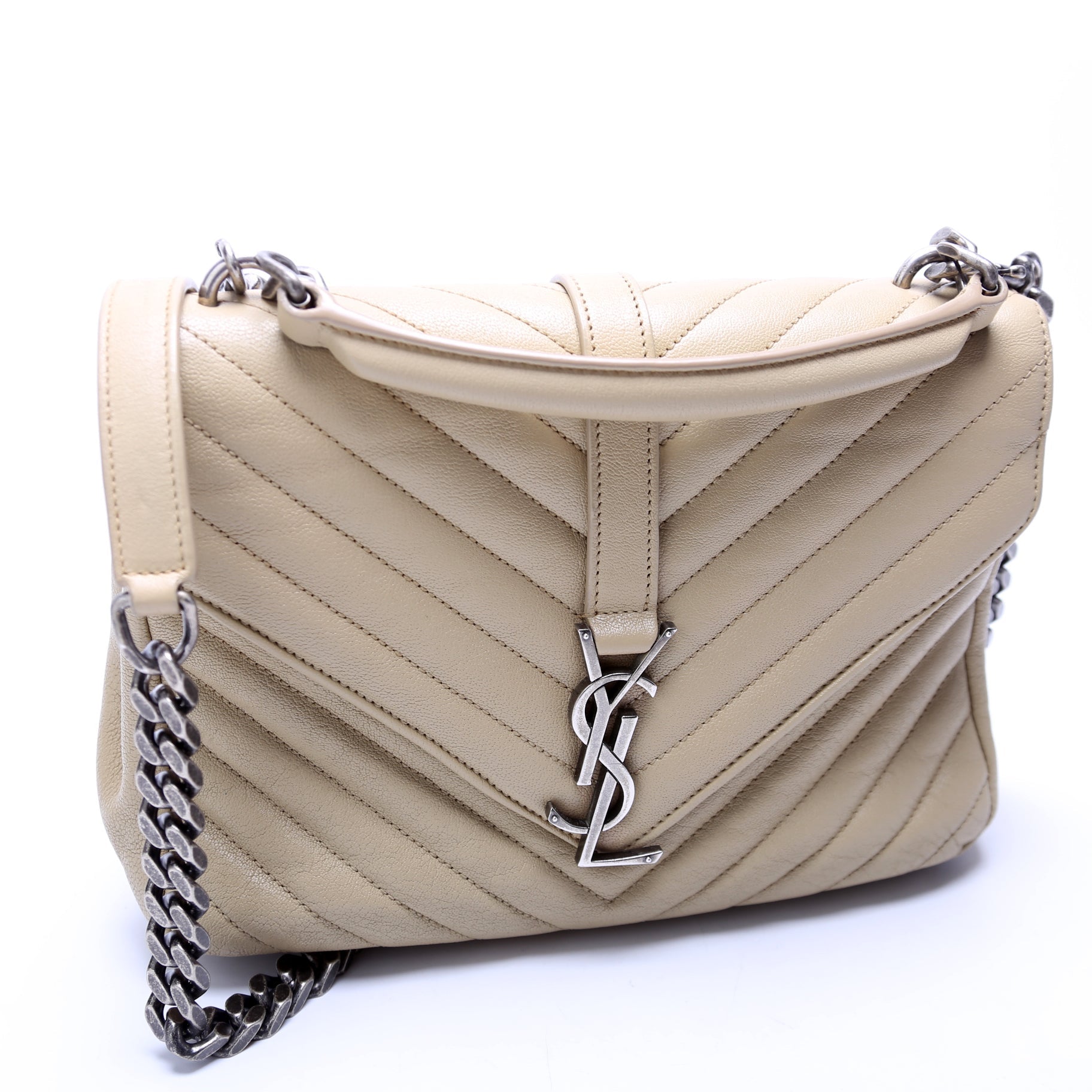 College Bag Medium 487213/428056/600279 Beige