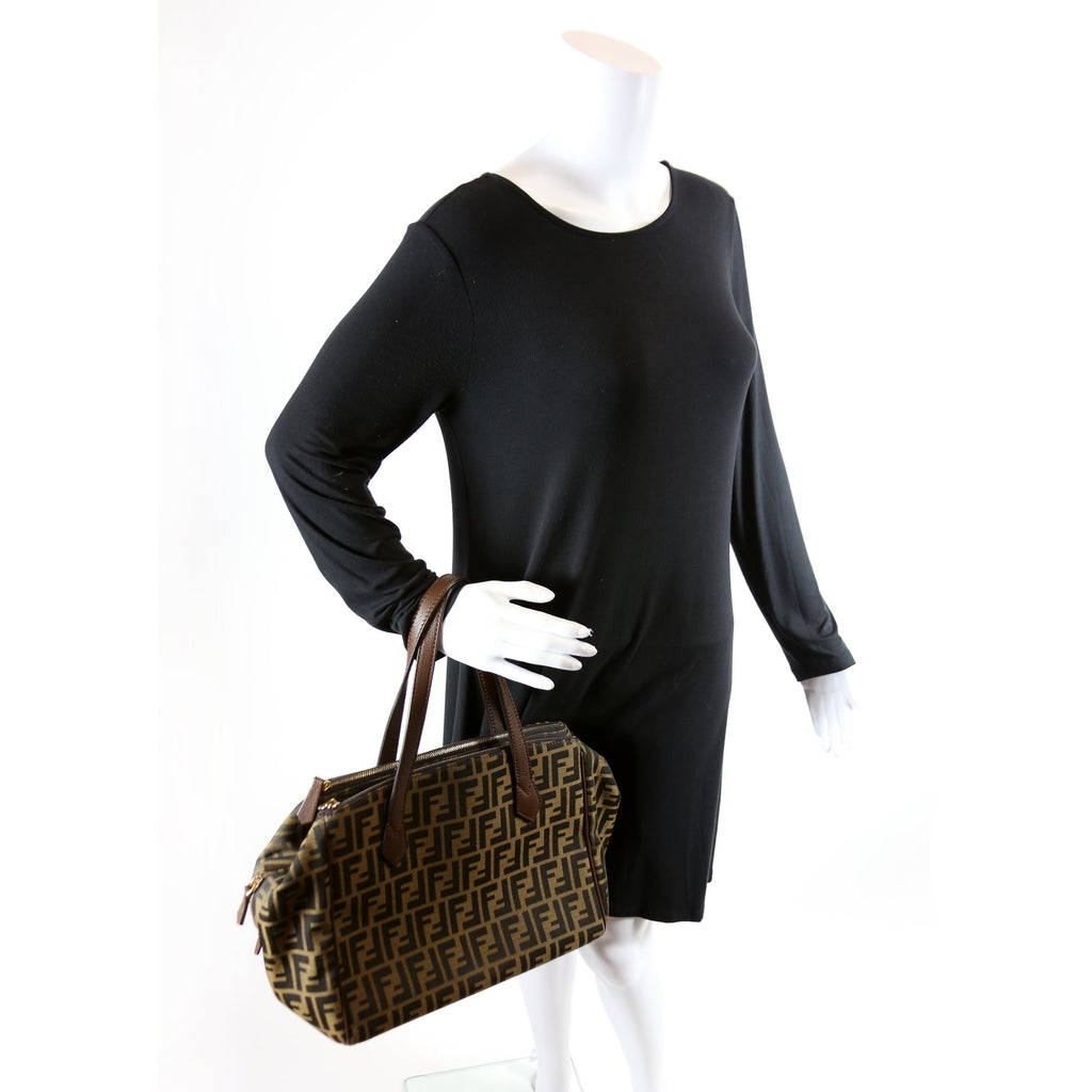 8BL118 Zucca Double Zip Tote