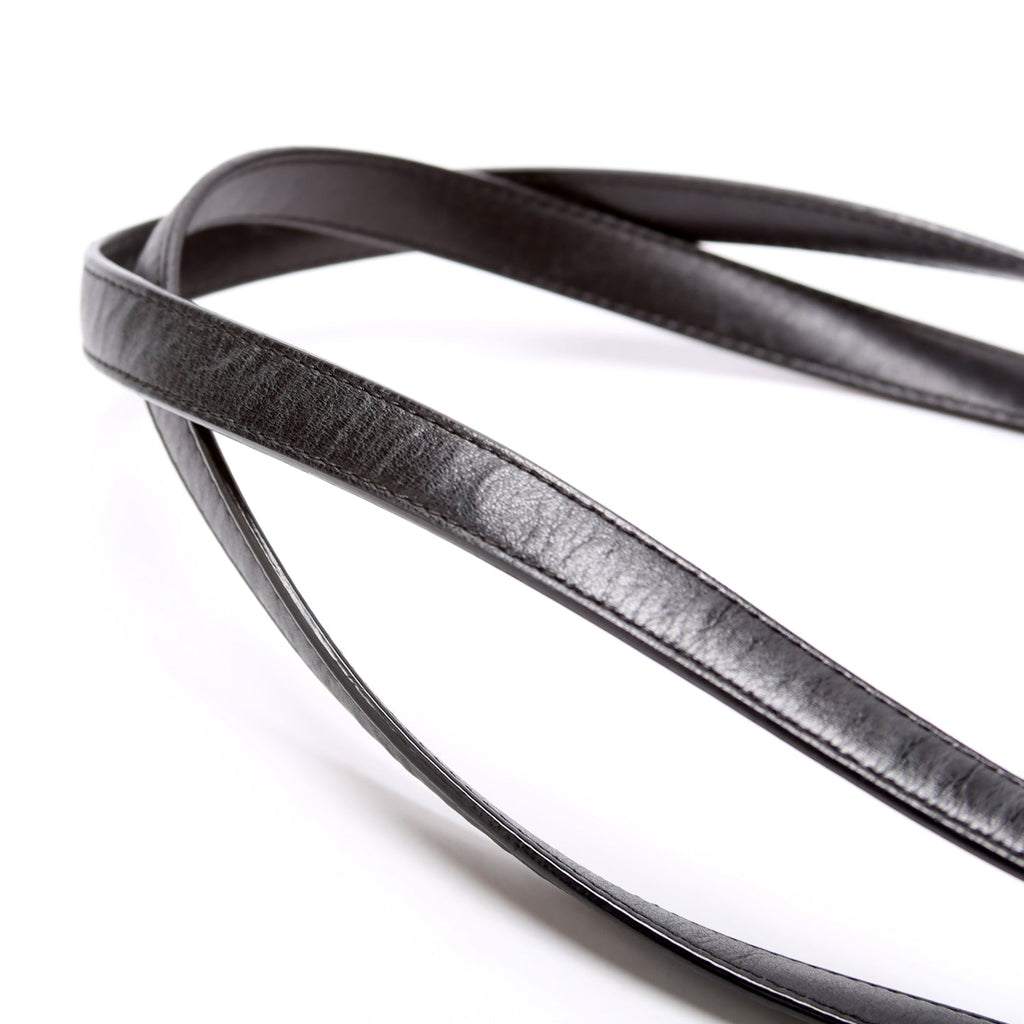 Panarea Medium Coated Canvas Cannage Black