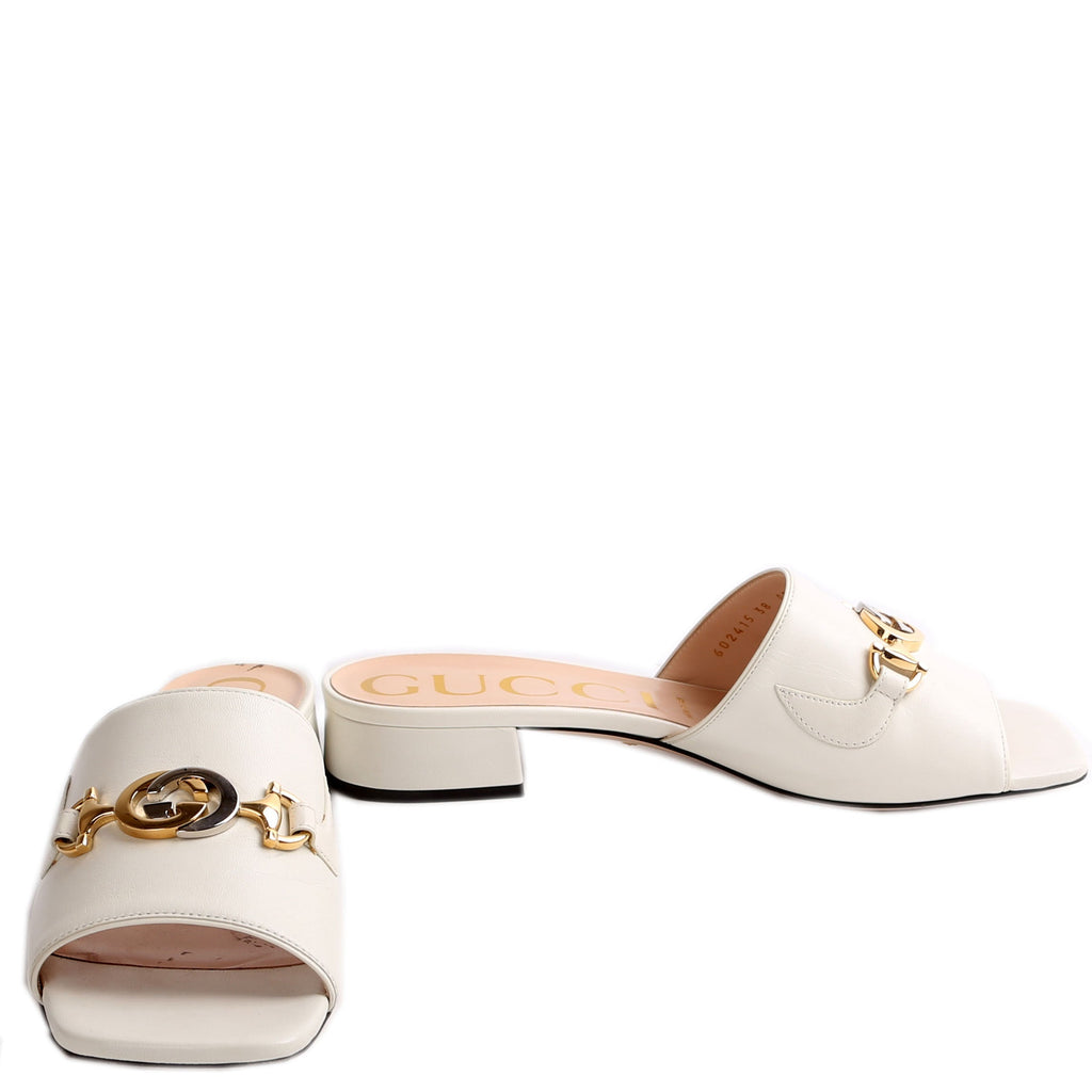 Zumi Leather Slides Size 38