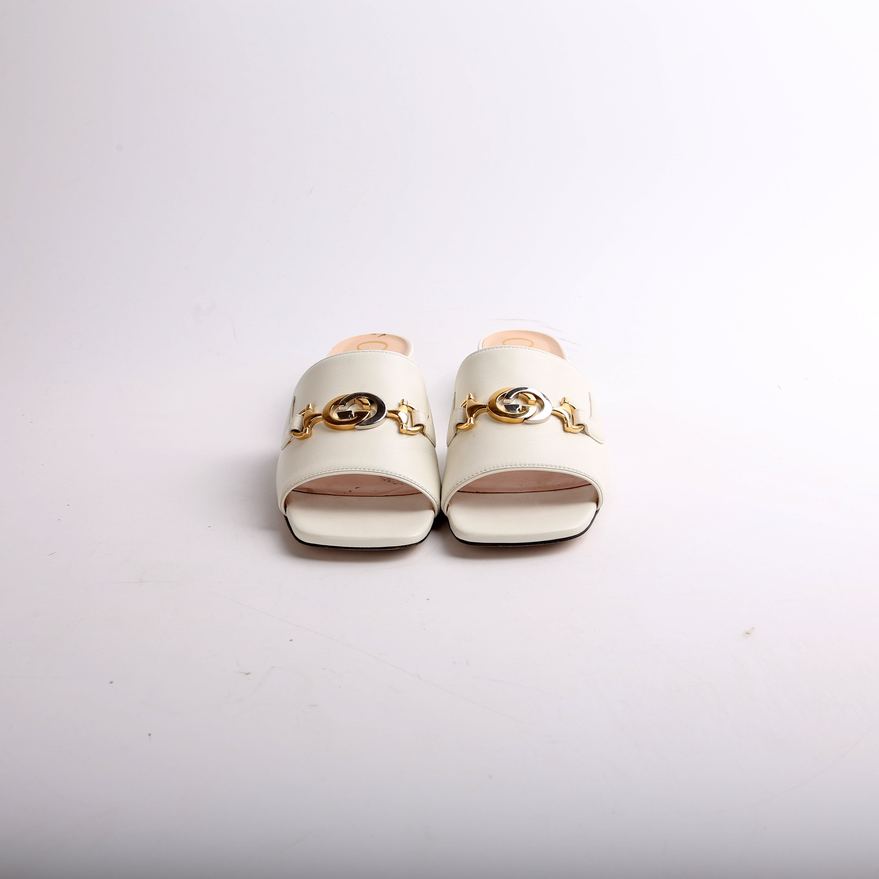 Zumi Leather Slides Size 38