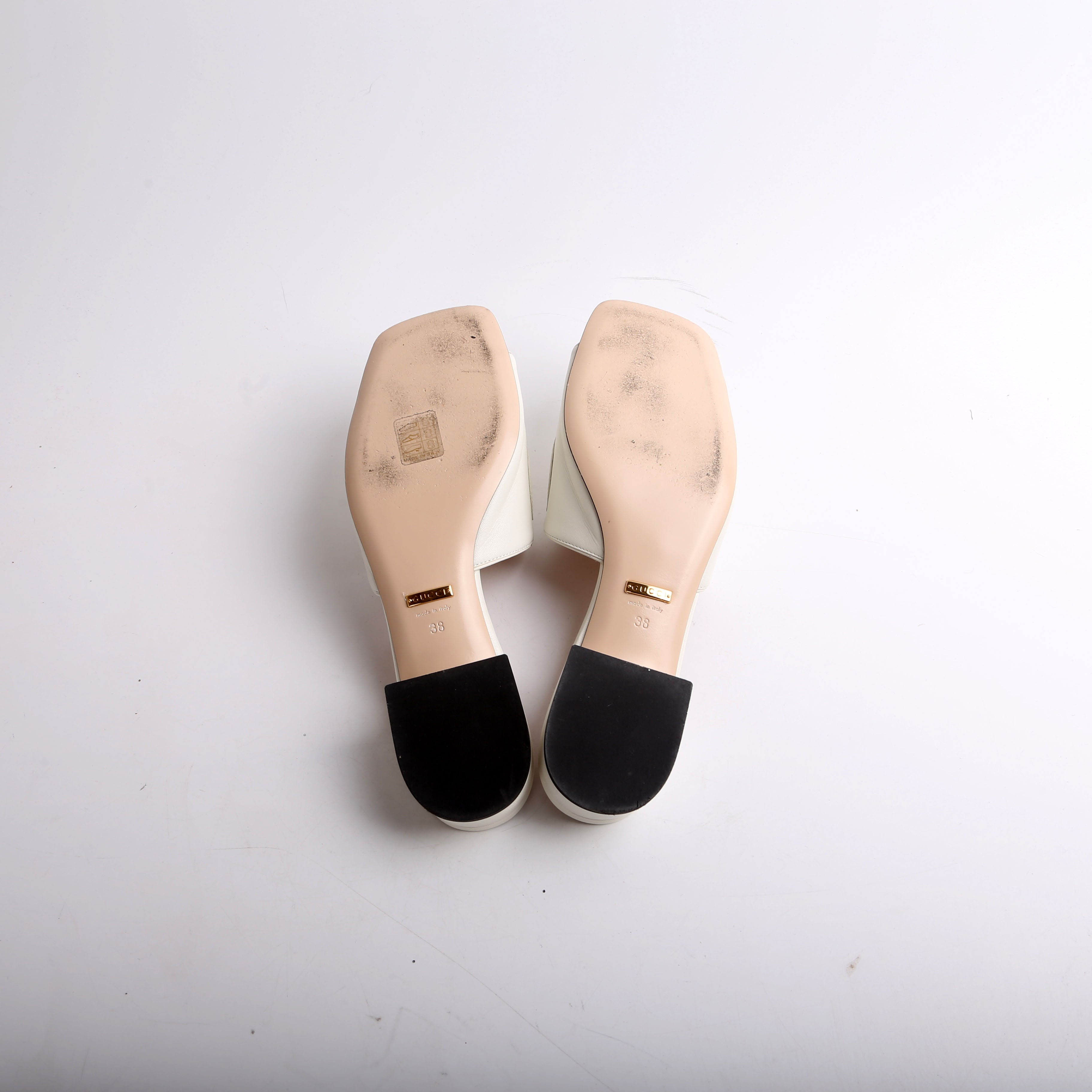 Zumi Leather Slides Size 38