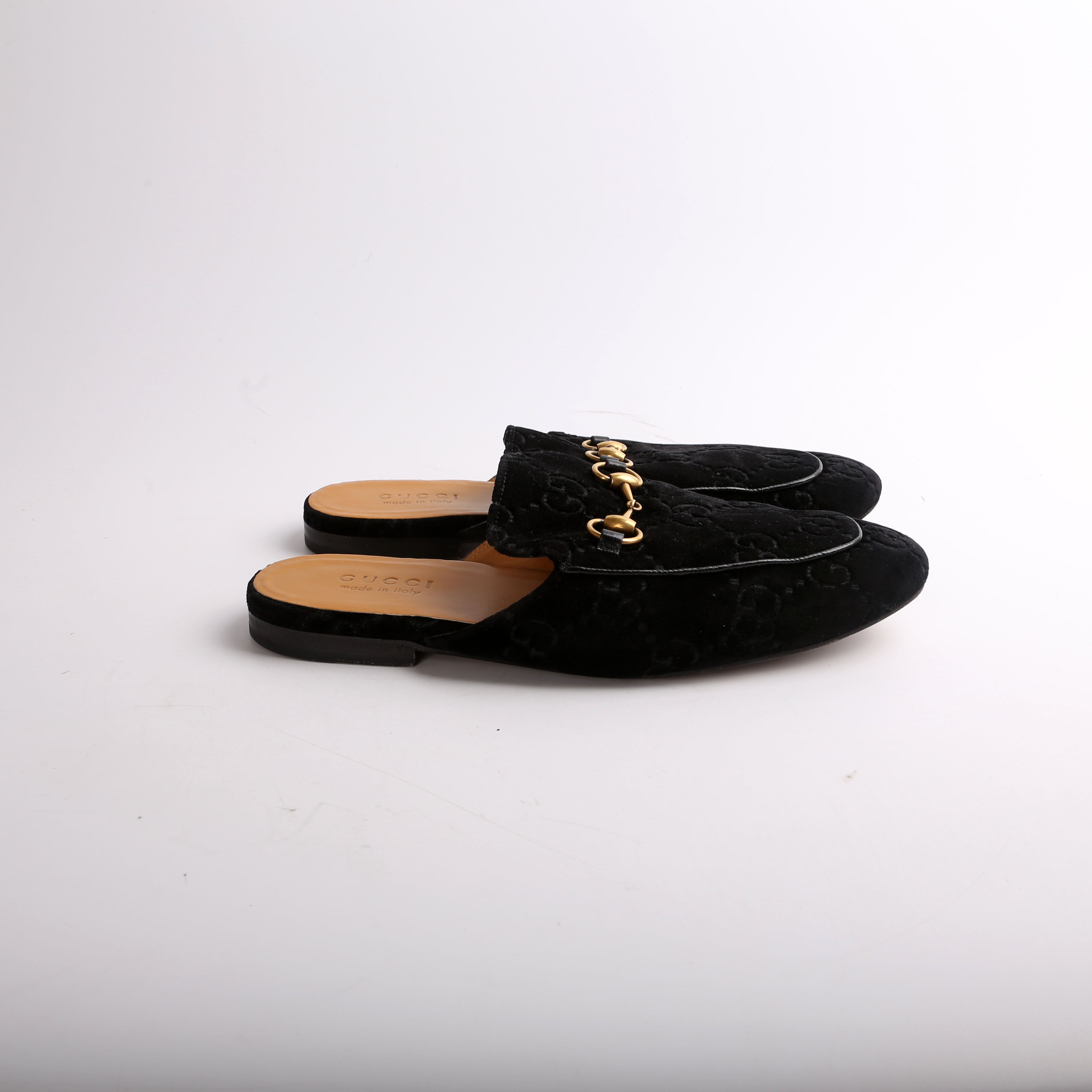 Velvet GG Princetown Mules Men's Size 8.5(Women's Size 40.5)