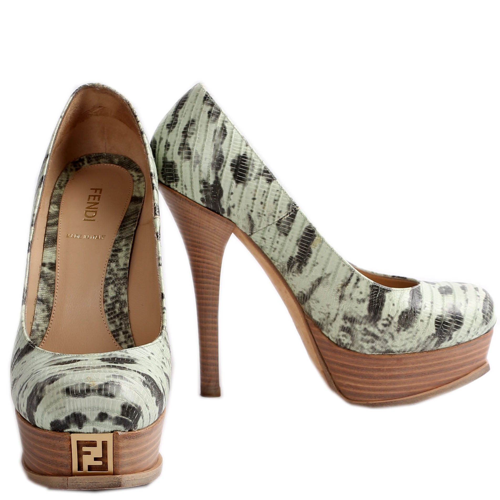 Fendi Platform Pumps Size 38.5