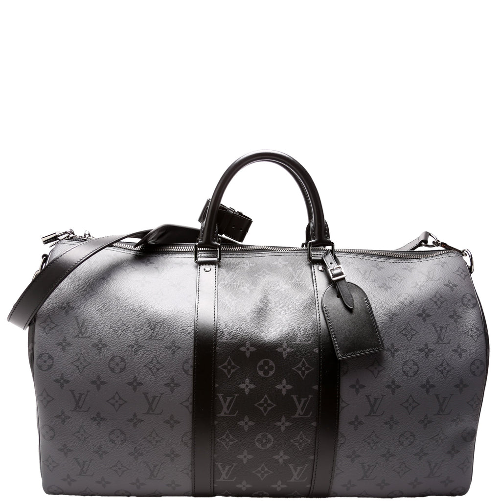 Keepall 50 Bandouliere Reverse Monogram Eclipse
