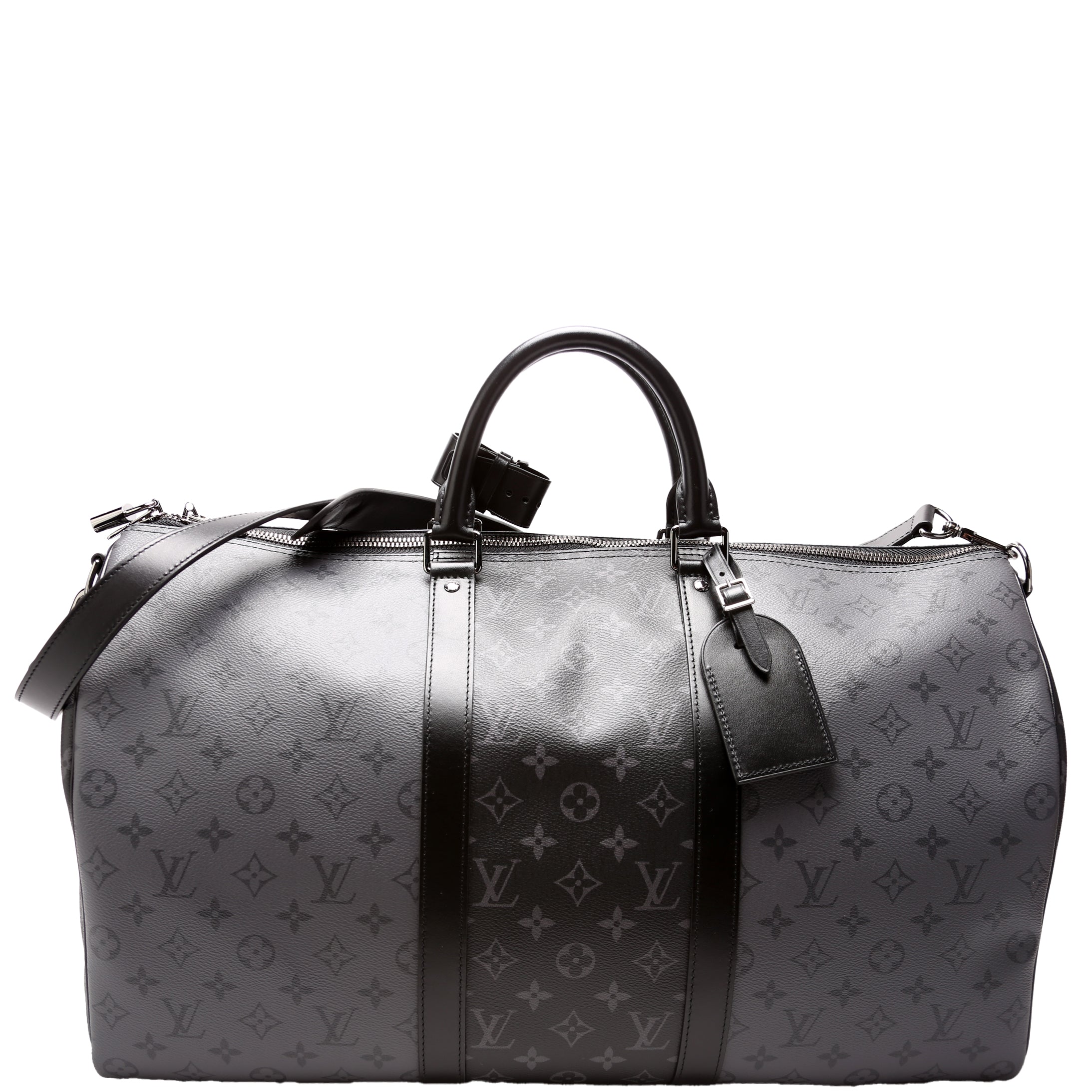 Keepall 50 Bandouliere Reverse Monogram Eclipse