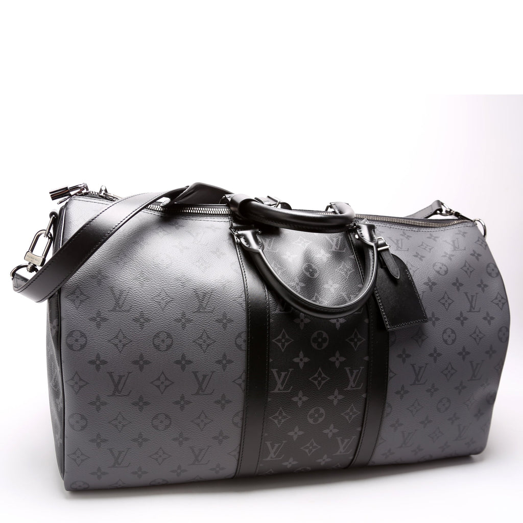 Keepall 50 Bandouliere Reverse Monogram Eclipse