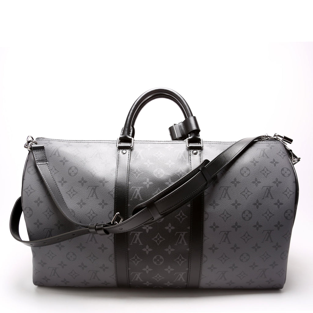 Keepall 50 Bandouliere Reverse Monogram Eclipse