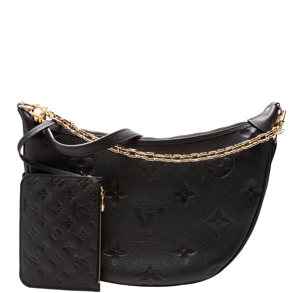 Loop Hobo Empreinte Black