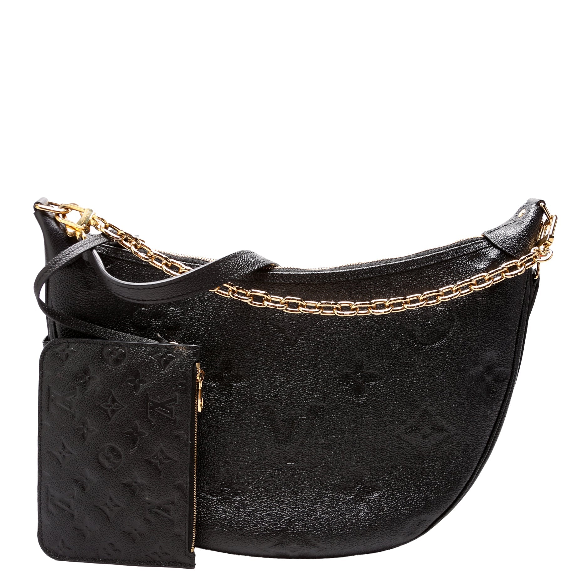 Loop Hobo Empreinte Black