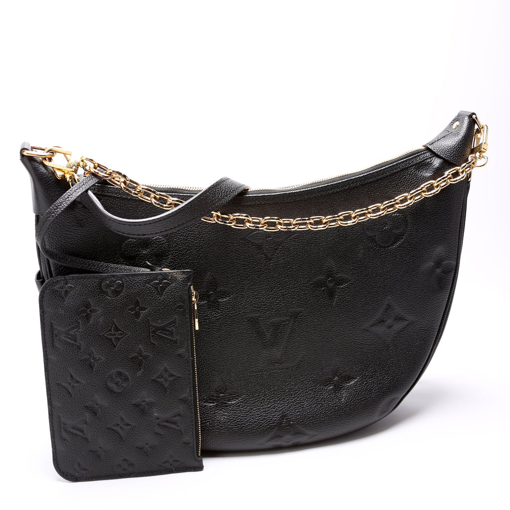 Loop Hobo Empreinte Black