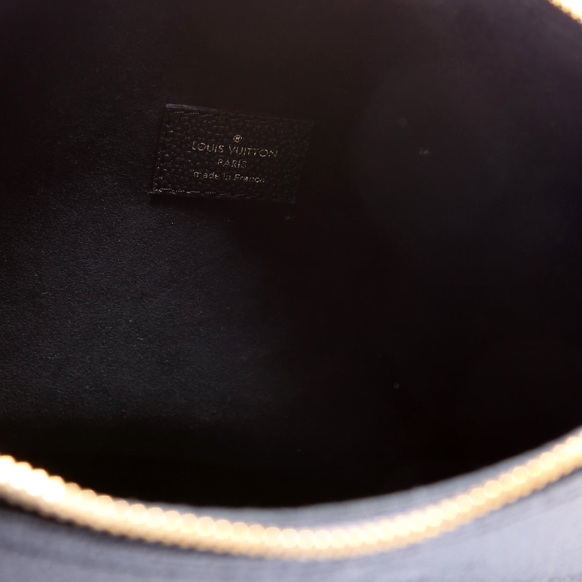 Loop Hobo Empreinte Black