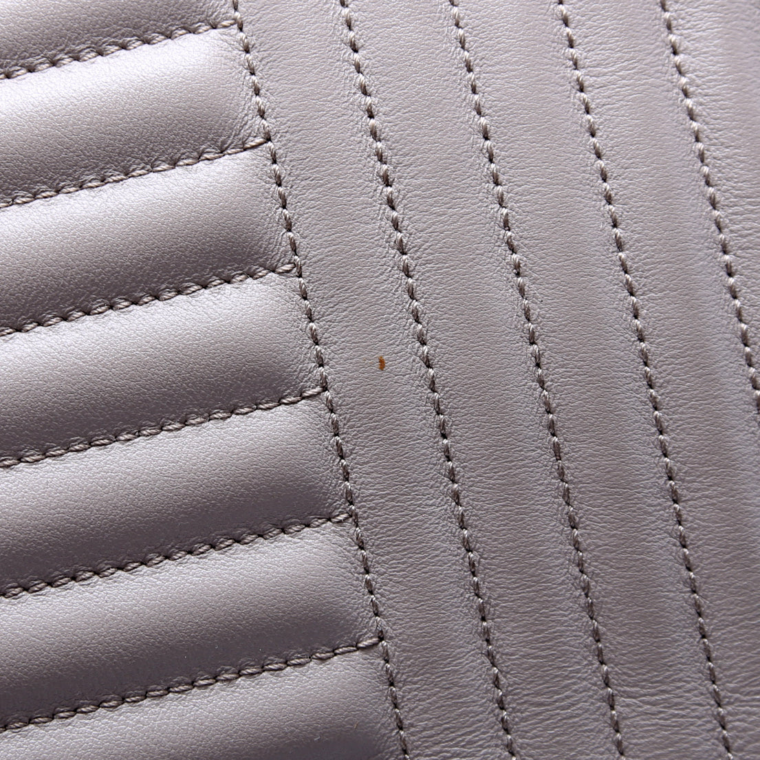 Quilted Calfskin Diagramme Tote 1BA195 Grey