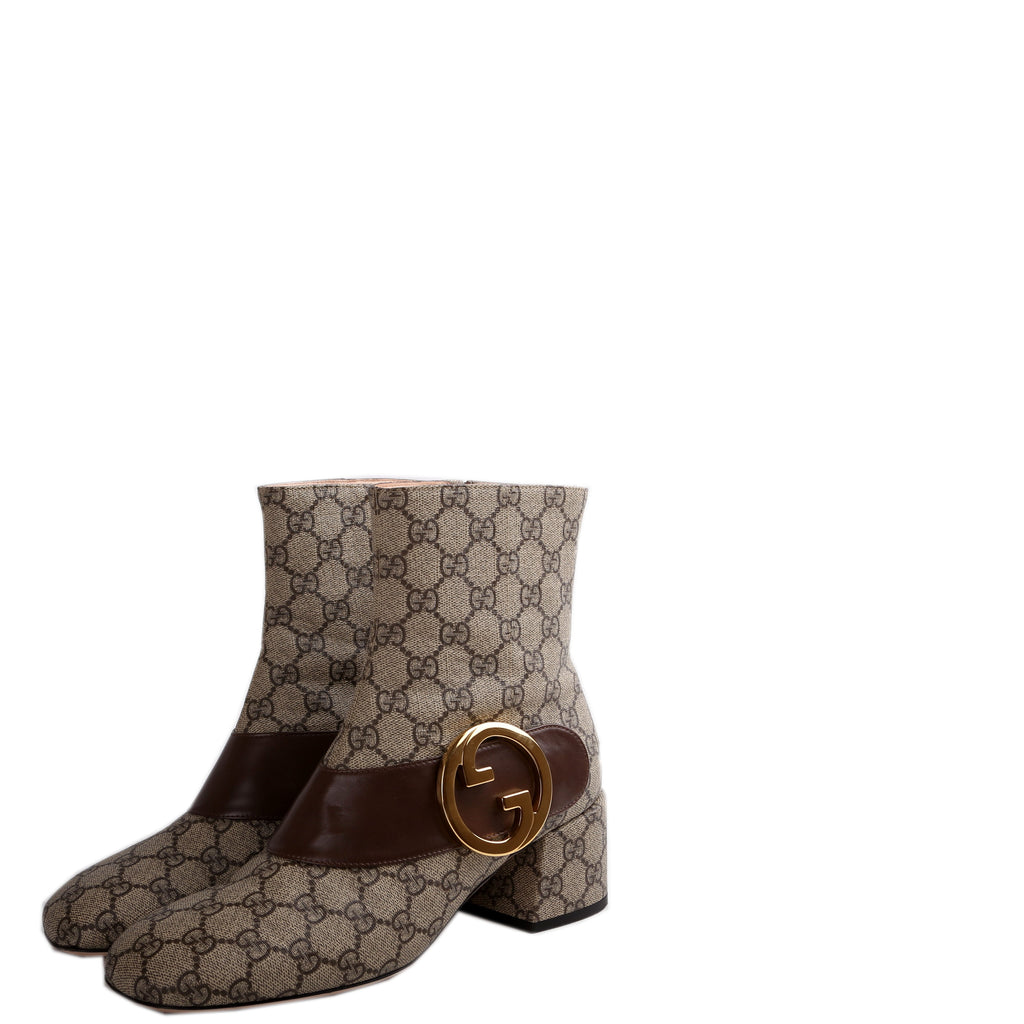 Blondie GG Supreme Ankle Boots Size 40