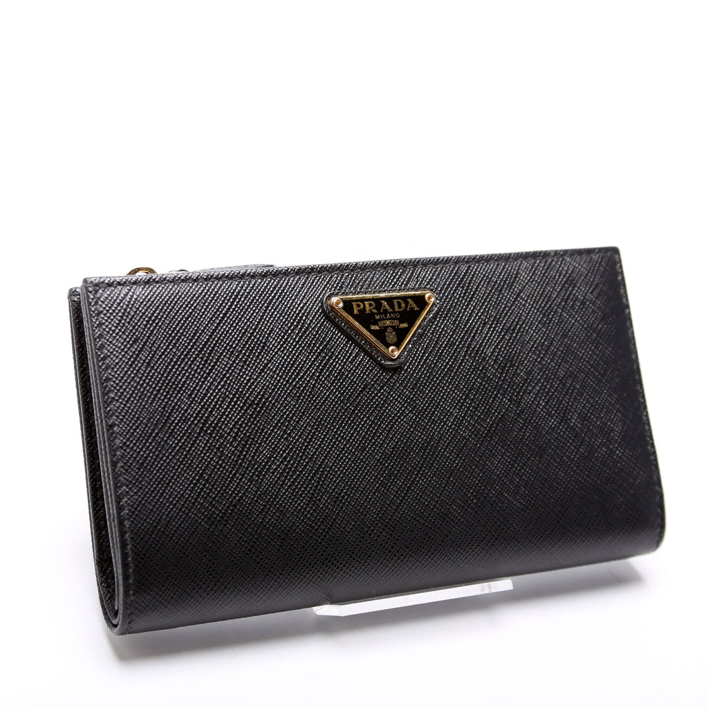 Saffiano Large Wallet Black