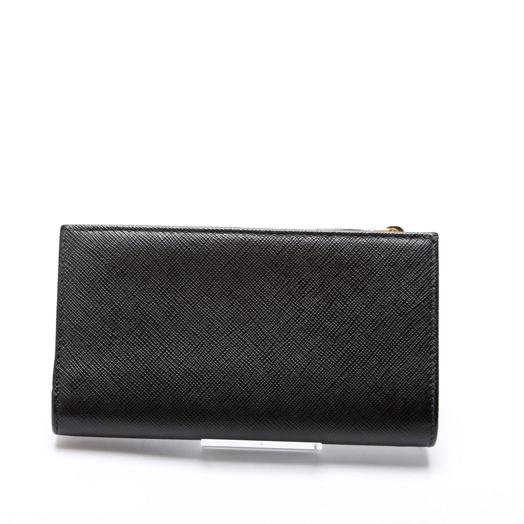 Saffiano Large Wallet Black