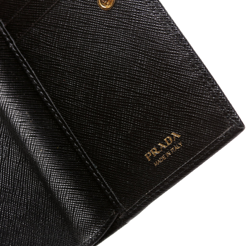 Saffiano Large Wallet Black