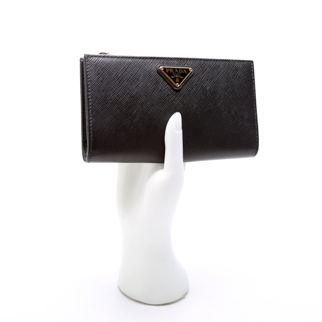 Saffiano Large Wallet Black
