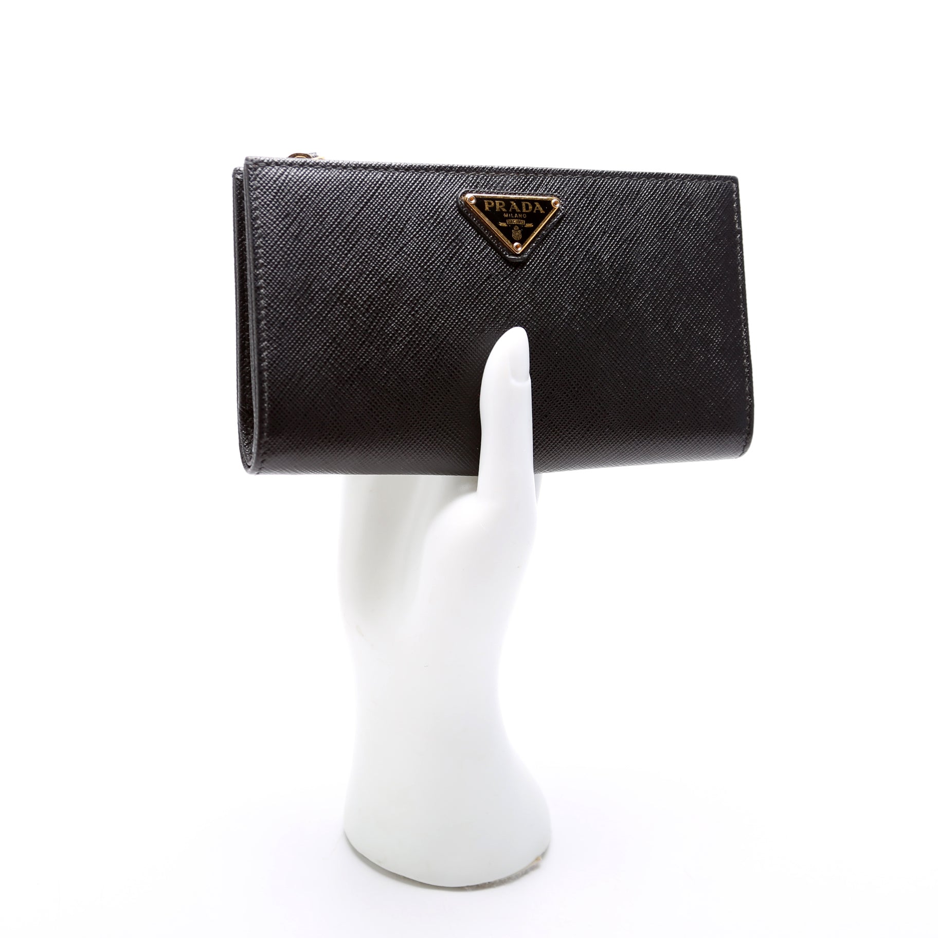 Saffiano Large Wallet Black
