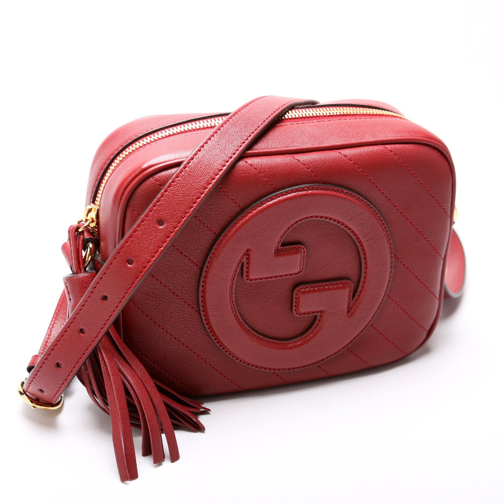 742360 Blondie Small Shoulder Bag Red