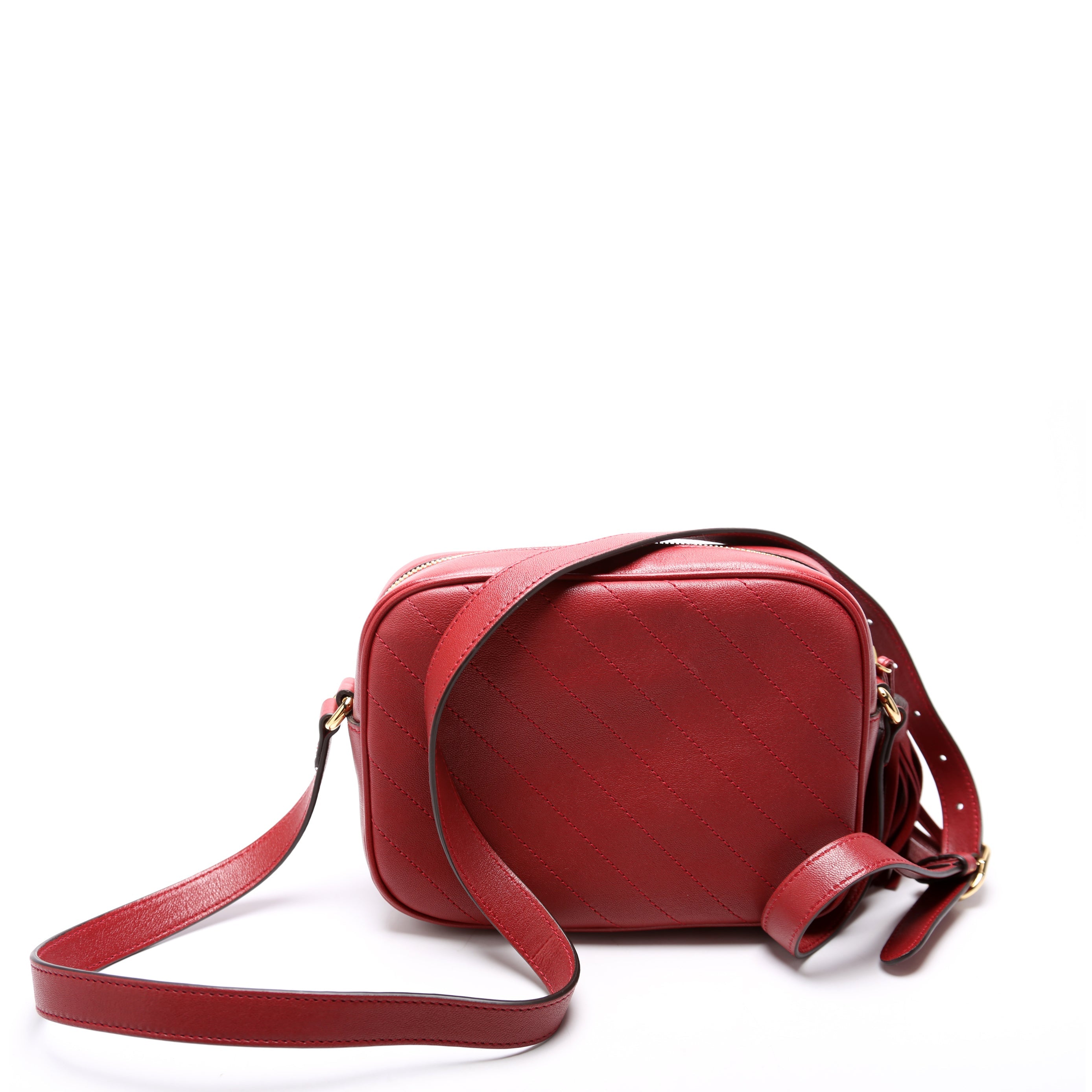 742360 Blondie Small Shoulder Bag Red
