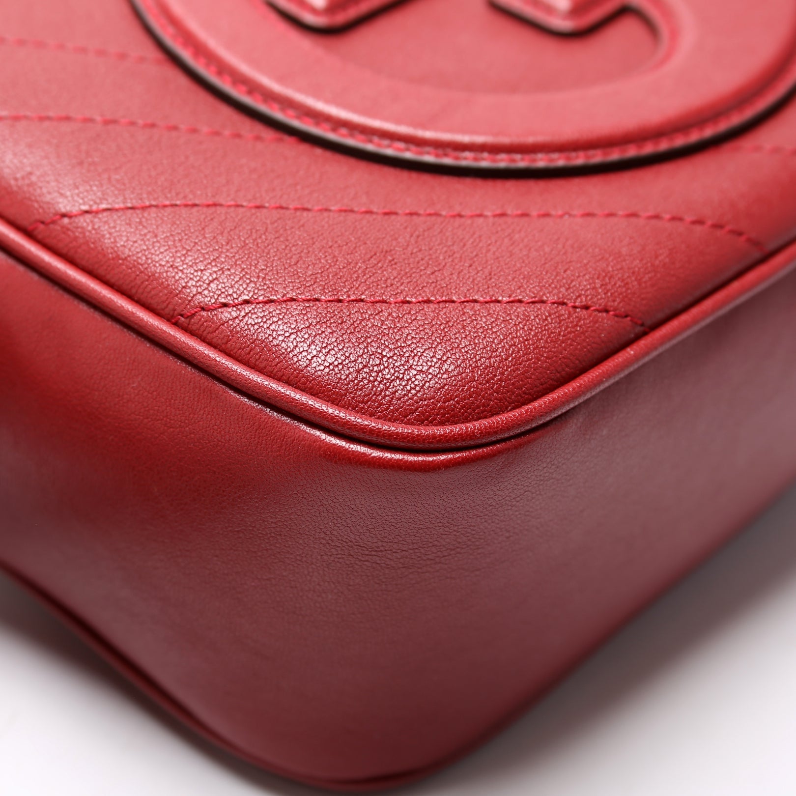 742360 Blondie Small Shoulder Bag Red
