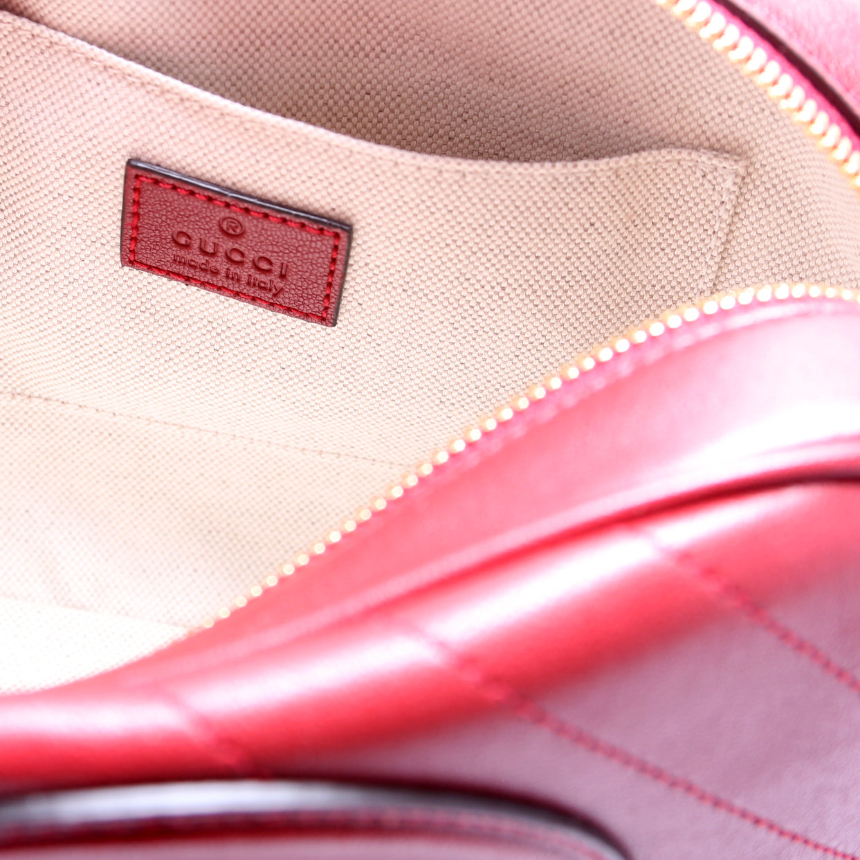 742360 Blondie Small Shoulder Bag Red