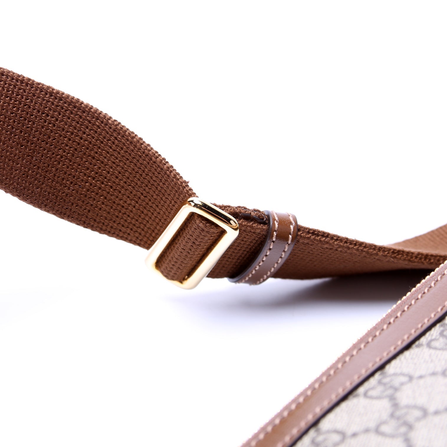 726833 GG Supreme Interlocking G Messenger Bag Brown