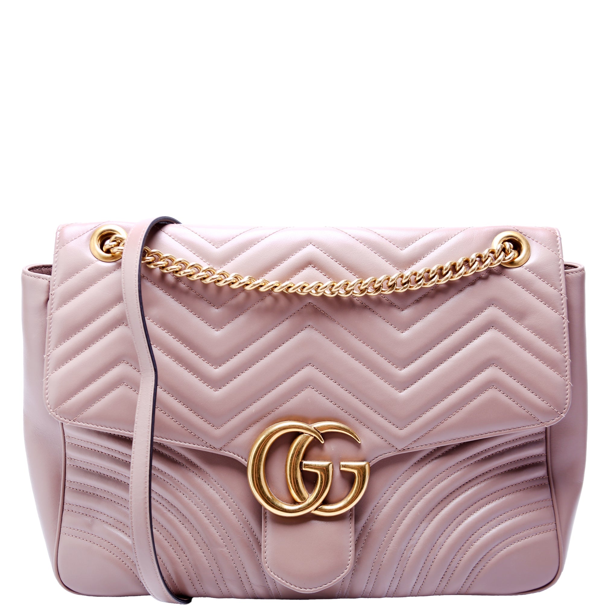 Gucci 498090 Marmont Large Beige