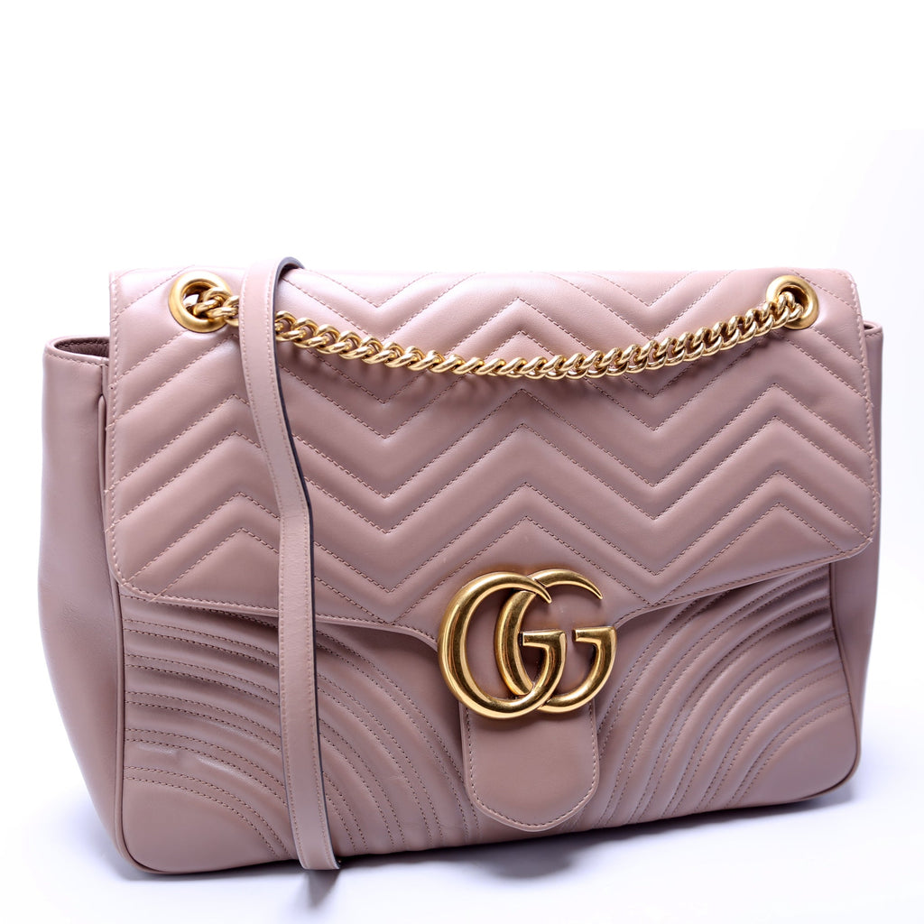 Gucci 498090 Marmont Large Beige