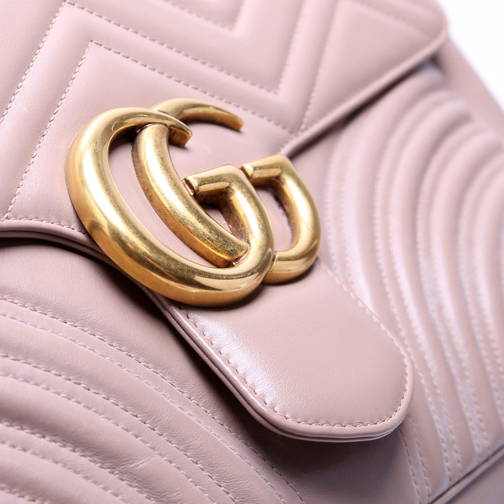 Gucci 498090 Marmont Large Beige