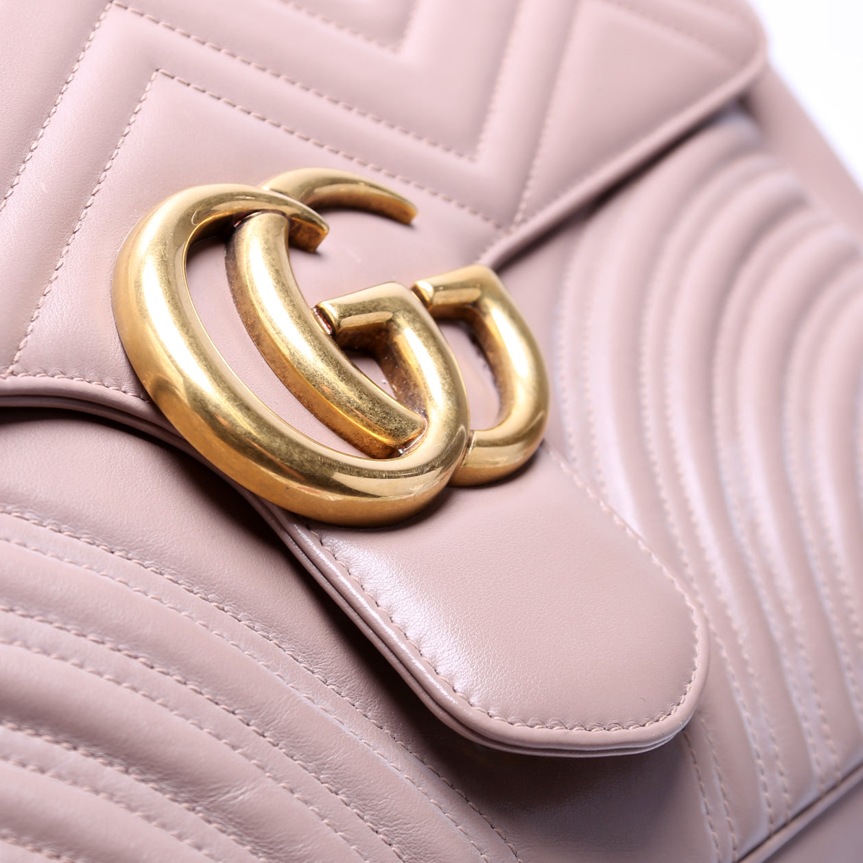 Gucci 498090 Marmont Large Beige