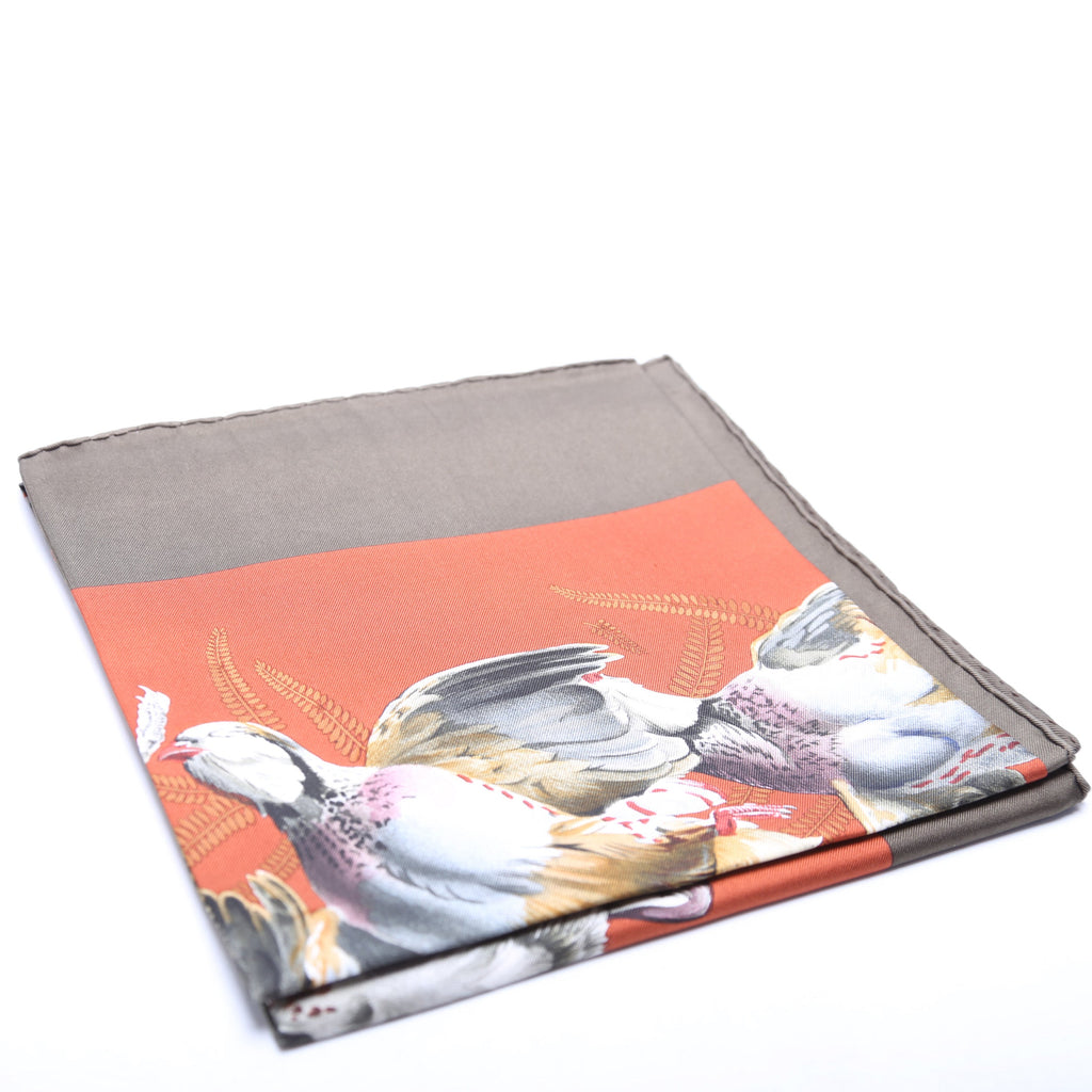 H De Linares 90CM Silk Scarf