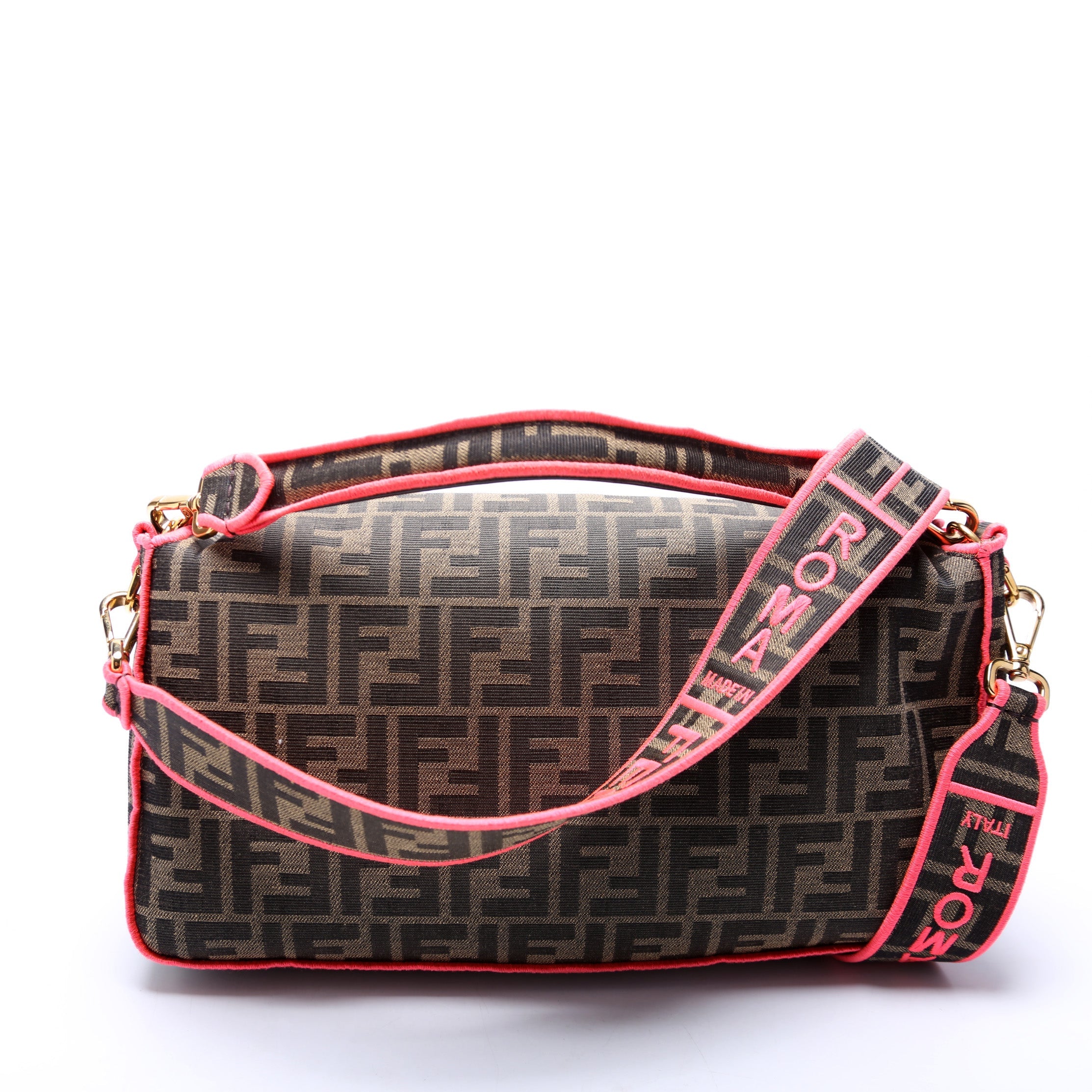 Fendi Baguette FF Roma 1974 Pink