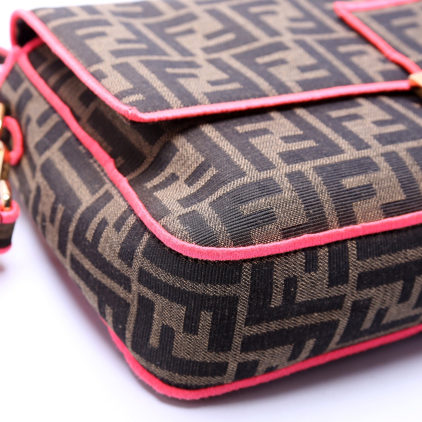 Fendi Baguette FF Roma 1974 Pink