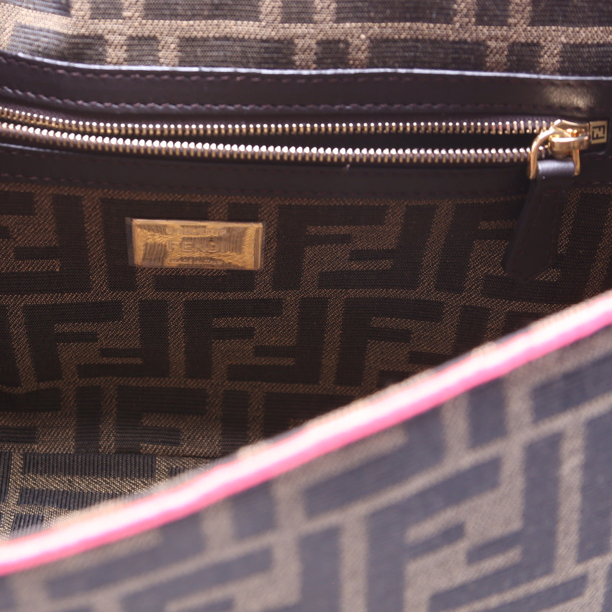 Fendi Baguette FF Roma 1974 Pink