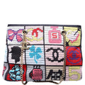 Precious Symbols Needlepoint Charms Tote 8M