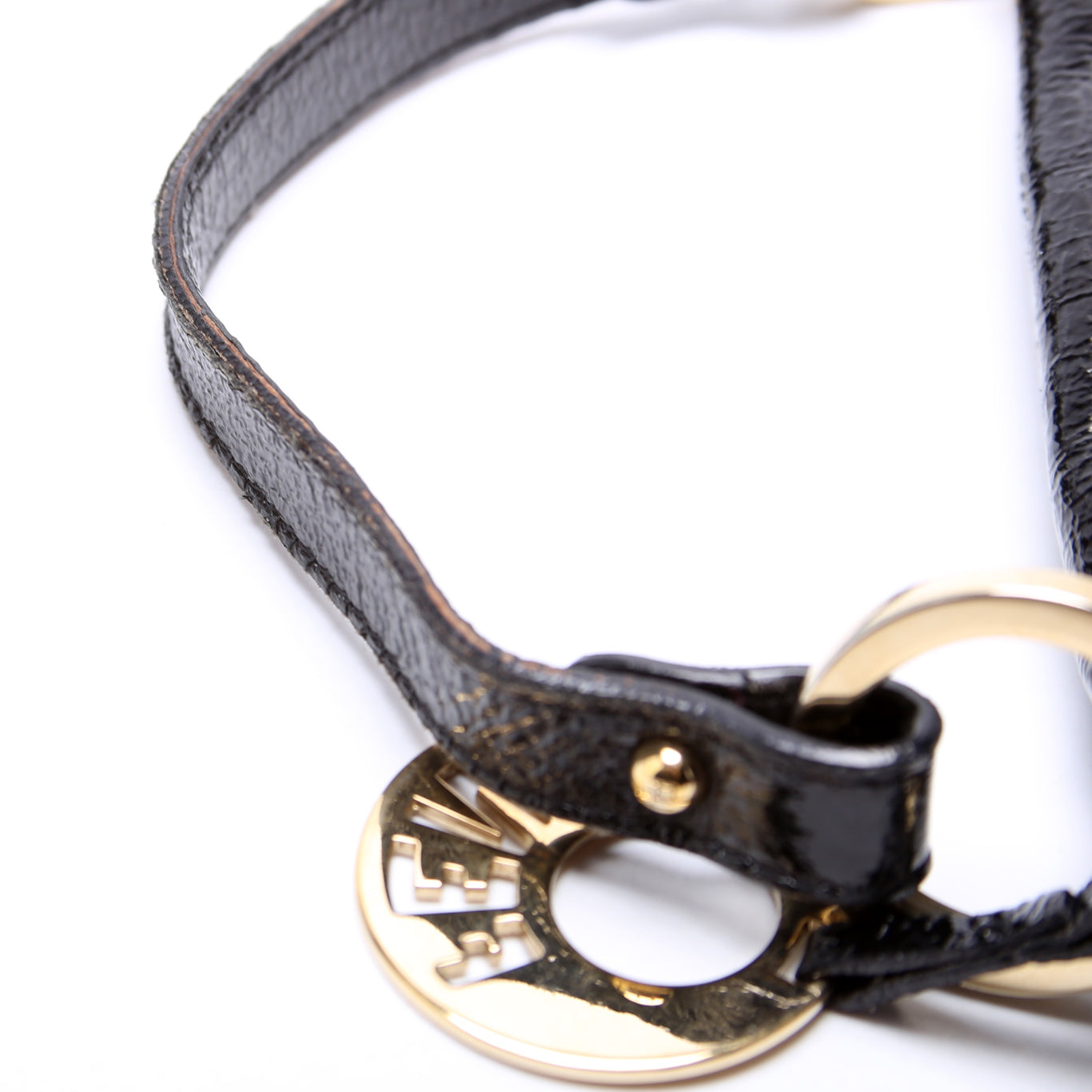 Crinkled Leather Mini Chef Hobo Black
