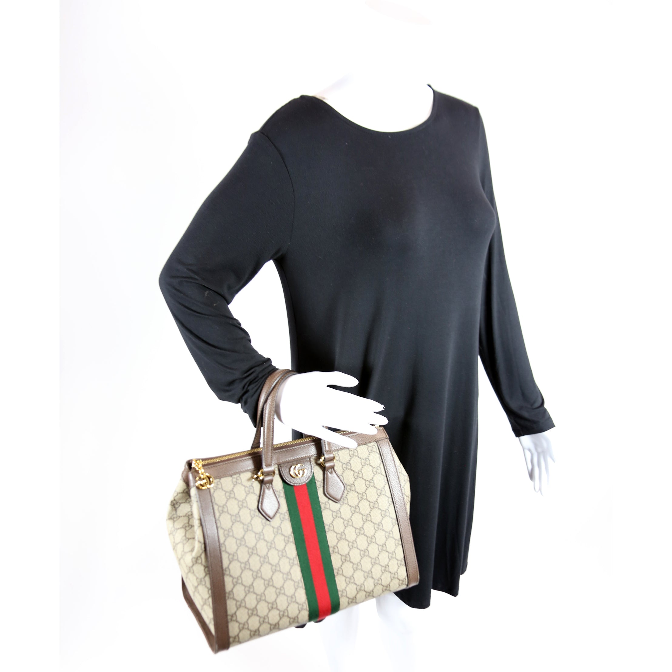 524537 Ophidia GG Medium Tote