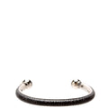 Jonc Eclipse Cuff Bracelet Size M Black/Silver