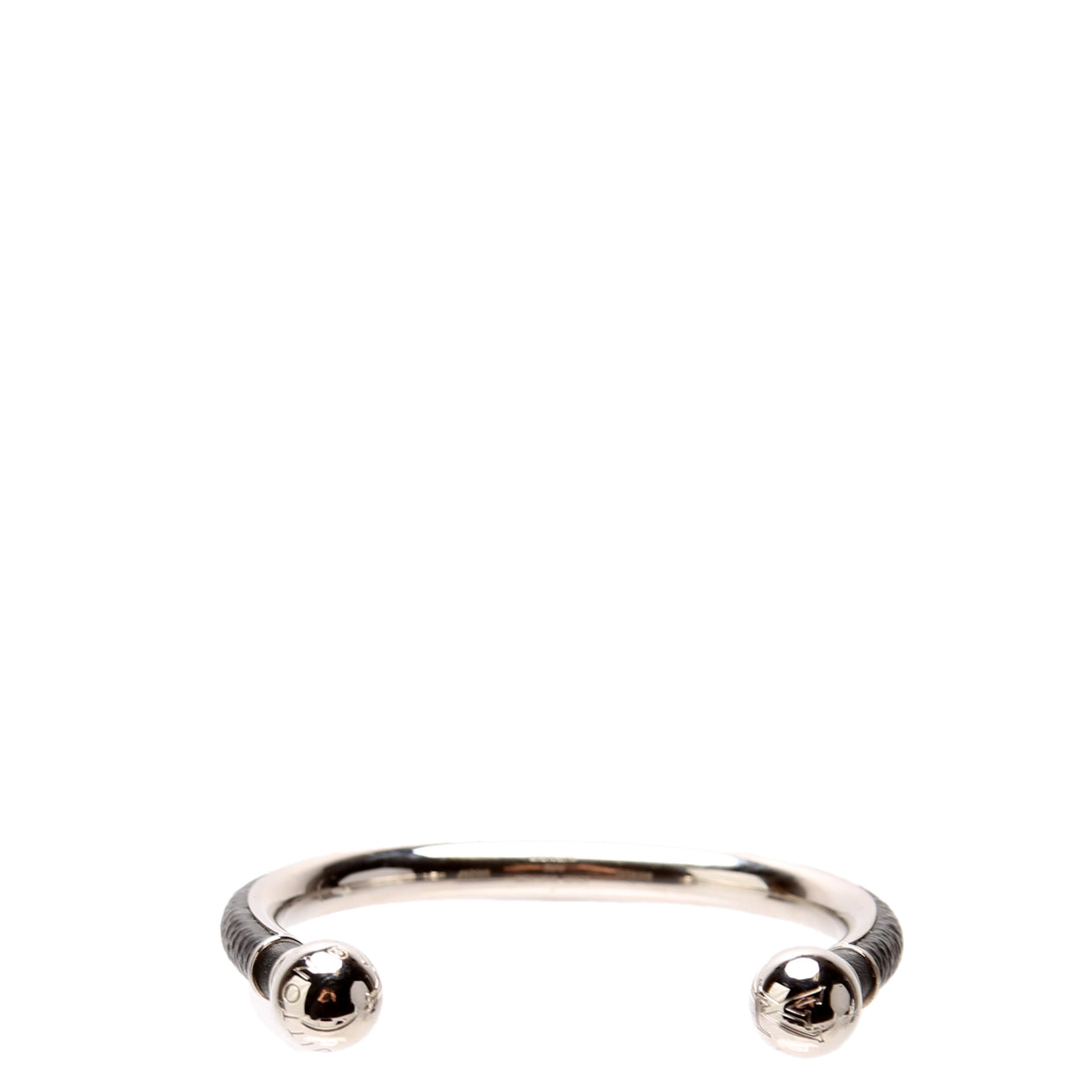 Jonc Eclipse Cuff Bracelet Size M Black/Silver
