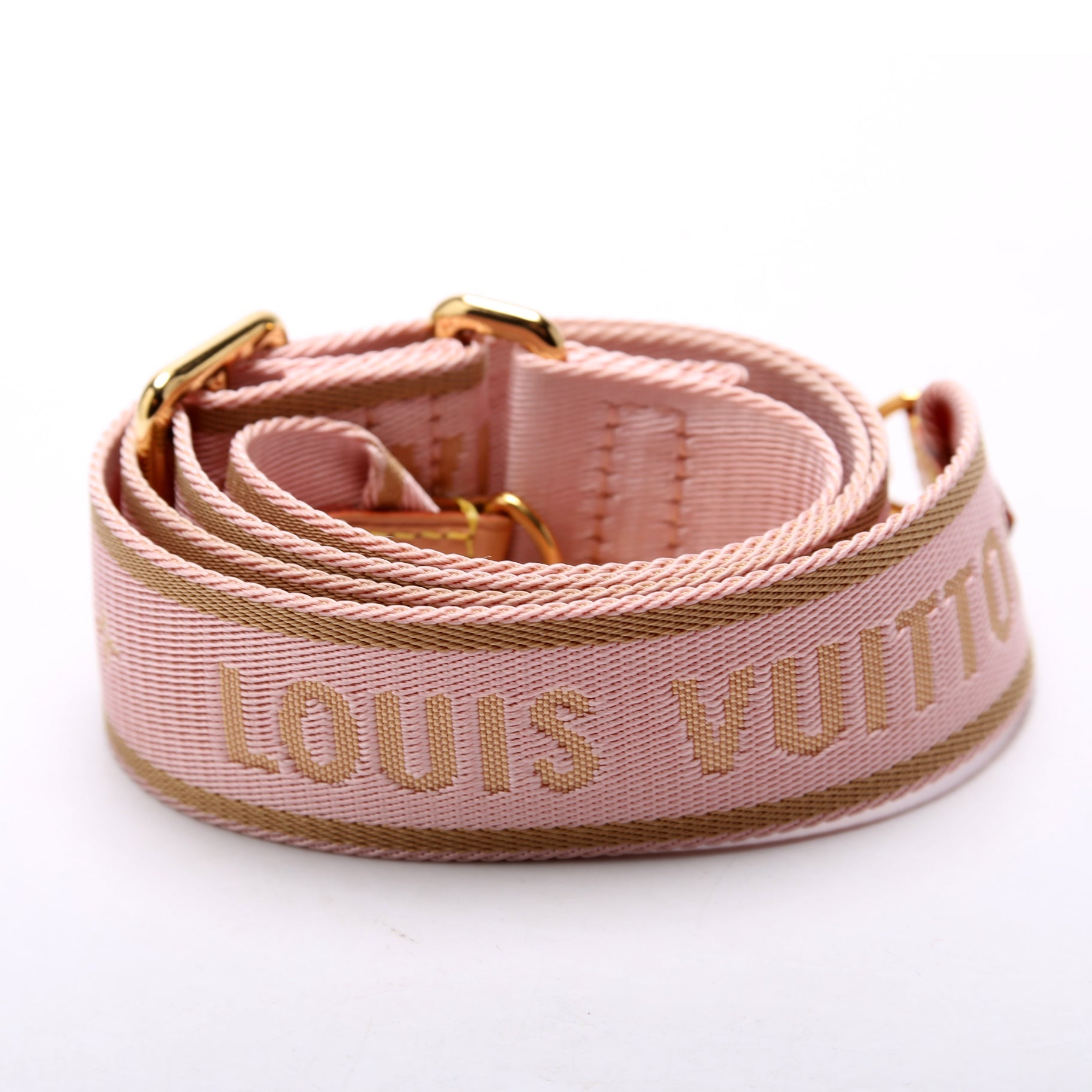 Multi Pochette Adjustable Strap Pink/Gold