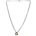 Quatrefoil Pendant Mother Of Pearl/Pink Sapphire/925/750