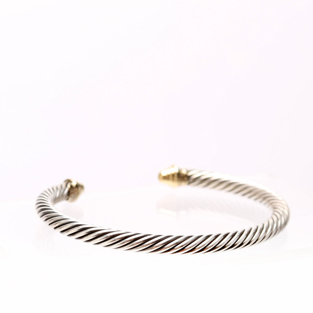 Cable 5MM Dome Bracelet 925/585