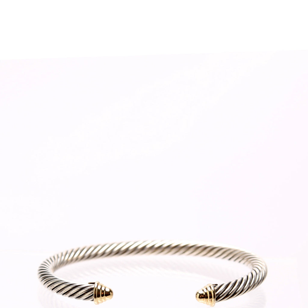 Cable 5MM Dome Bracelet 925/585