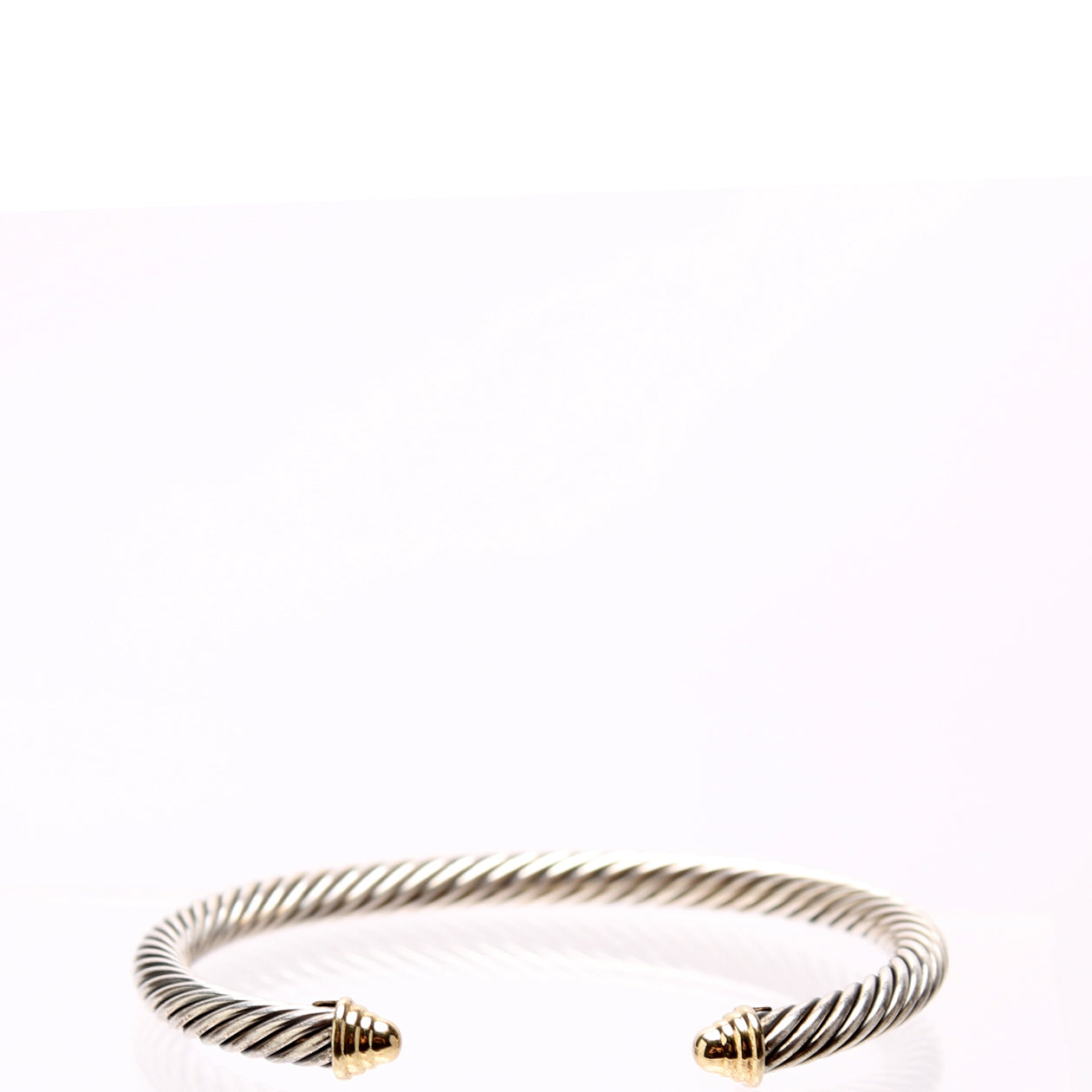 Cable 5MM Dome Bracelet 925/585