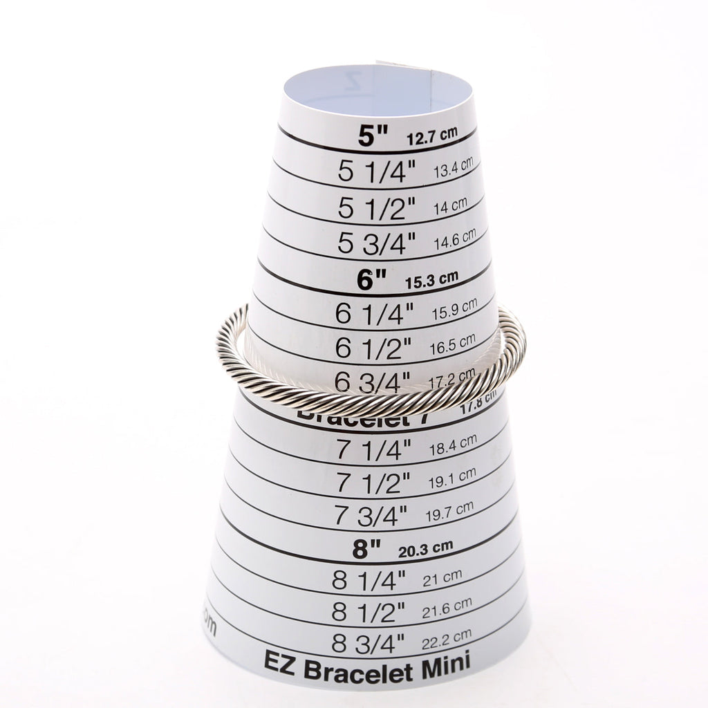 Cable 5MM Dome Bracelet 925/585