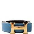 H Reversible Belt Size 100/40 Blue/Black