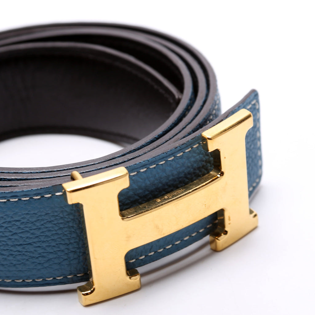 H Reversible Belt Size 100/40 Blue/Black